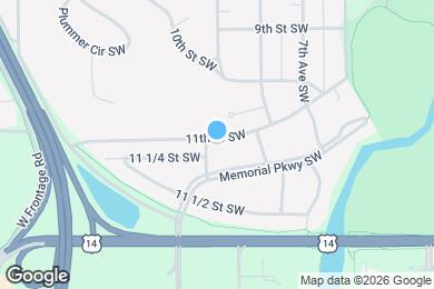 Map image of the property - 836 11th St SW