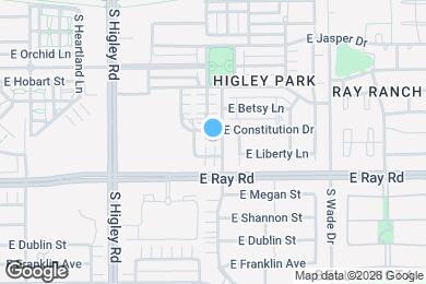 Map image of the property - 3383 E Constitution Dr