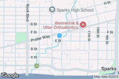 Map image of the property - 1410 E St