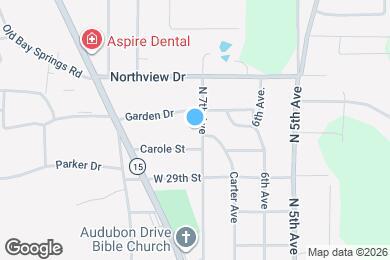 Map image of the property - 2926 N 7th Ave