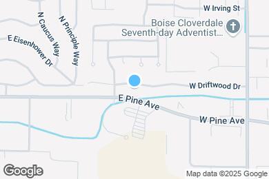 Map image of the property - 4243 E Driftwood Dr