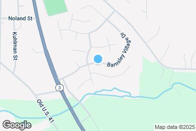 Map image of the property - 26 Barnsley Village Dr