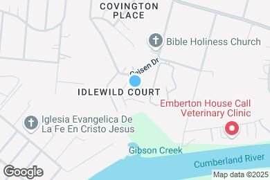 Map image of the property - 890 Idlewild Dr