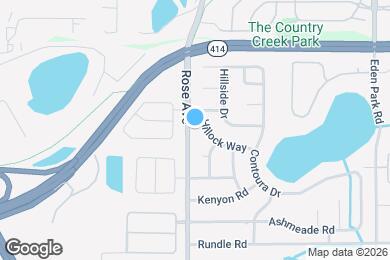 Map image of the property - 5348 Hillock Ct