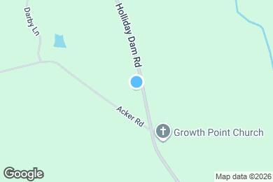 Map image of the property - 1711 Holliday Dam Rd