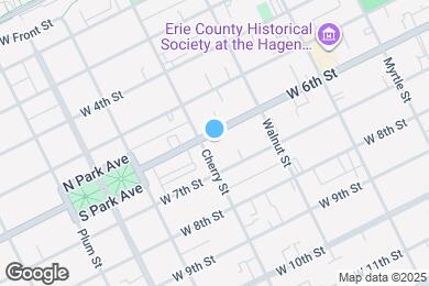 Map image of the property - 555 W 6th St