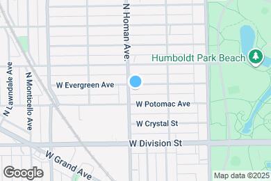 Map image of the property - 3353 W Evergreen Ave