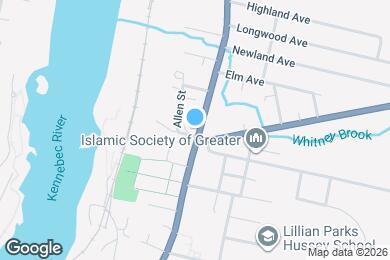Map image of the property - 114 Riverside Dr
