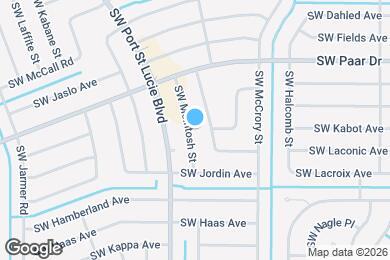 Map image of the property - 4055 SW McIntosh St