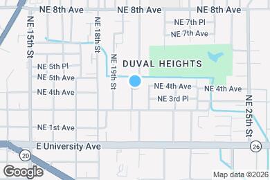 Map image of the property - 407 NE 19th Dr