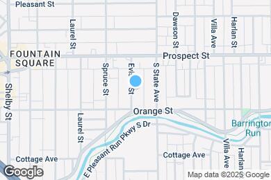 Map image of the property - 1201 Evison St