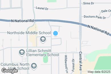 Map image of the property - Townhomes at 28th