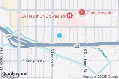 Map image of the property - 3569 S Pennsylvania St