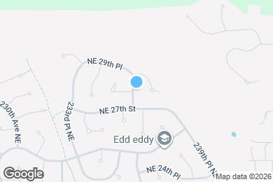Map image of the property - 2800 235th Pl NE