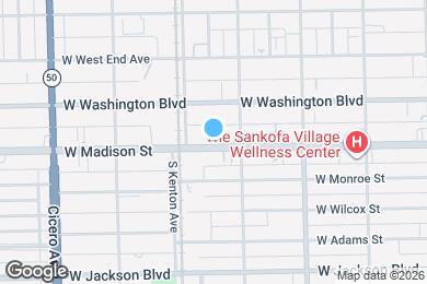 Map image of the property - 4524 W Madison St