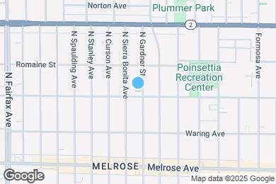 Map image of the property - 907 N Gardner St