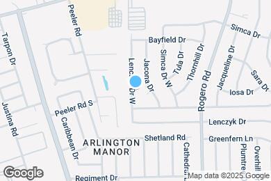 Map image of the property - 3437 Lenczyk Dr W