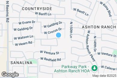 Map image of the property - 14249 N 152nd Ave