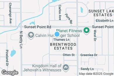 Map image of the property - 1418 Thames Ln