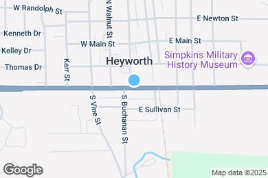 Map image of the property - 101 E Cleveland St