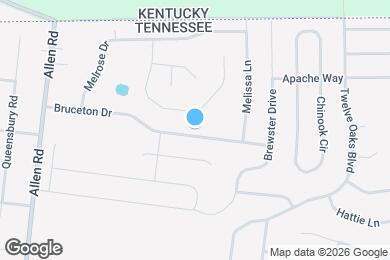Map image of the property - 1429 Bruceton Dr
