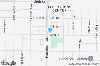 Map image of the property - 1212 E 22nd St
