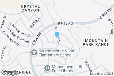 Map image of the property - 15002 S 27th Way