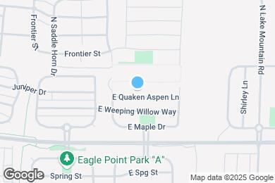 Map image of the property - 2311 E Quaking Aspen Ln