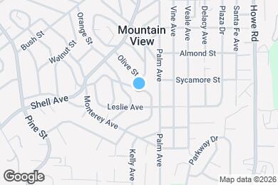 Map image of the property - 2466 Bella Vista Ave