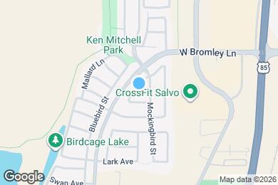 Map image of the property - 1028 Oriole Cir