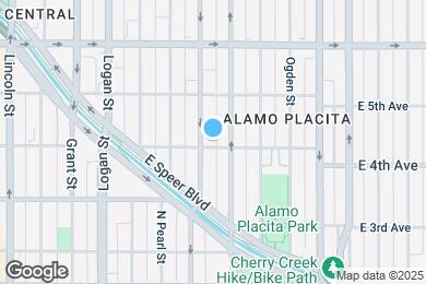 Map image of the property - 715 E 4th Ave