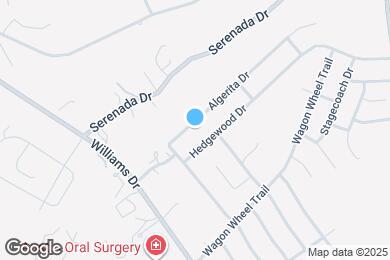 Map image of the property - 400 Algerita Dr