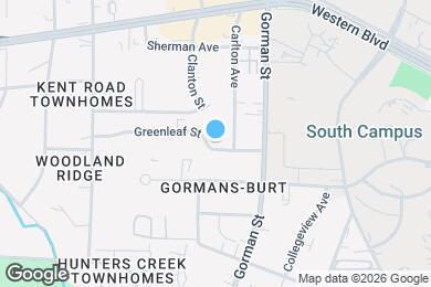 Map image of the property - 3904 Greenleaf St