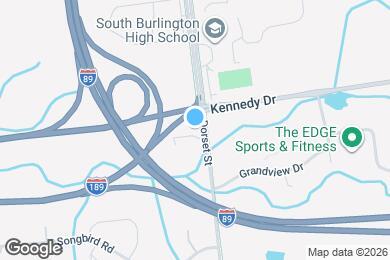 Map image of the property - 695 Dorset St