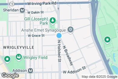 Map image of the property - 3801 N Halsted St