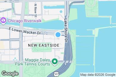 Map image of the property - 458 E Waterside Dr