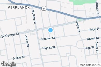 Map image of the property - 19 Moore St