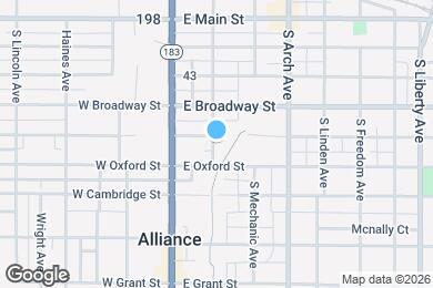 Map image of the property - 410-412 S Park Ave