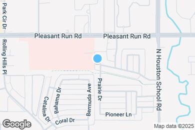 Map image of the property - 1409 Prairie Dr