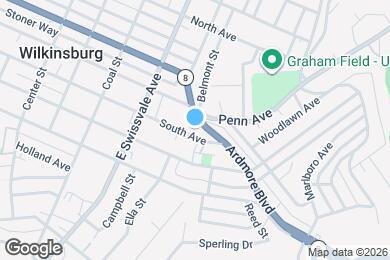 Map image of the property - 1155 South Ave