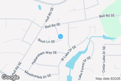 Map image of the property - 4812 Hemlock Dr SE