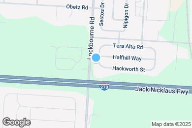 Map image of the property - 4495 Habersack Ave