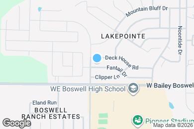 Map image of the property - 6032 Fantail Dr