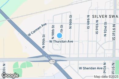 Map image of the property - 5711 N 97th St