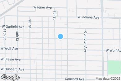 Map image of the property - 619 W Cleveland Ave