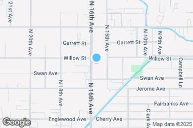 Map image of the property - 727 N 16th Ave