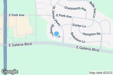 Map image of the property - 216 Brompton Ln
