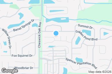 Map image of the property - 3206 Chantilly Ct