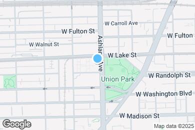 Map image of the property - 146 N Ashland Ave