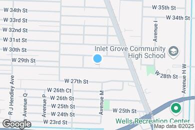 Map image of the property - 1122 W 28th St